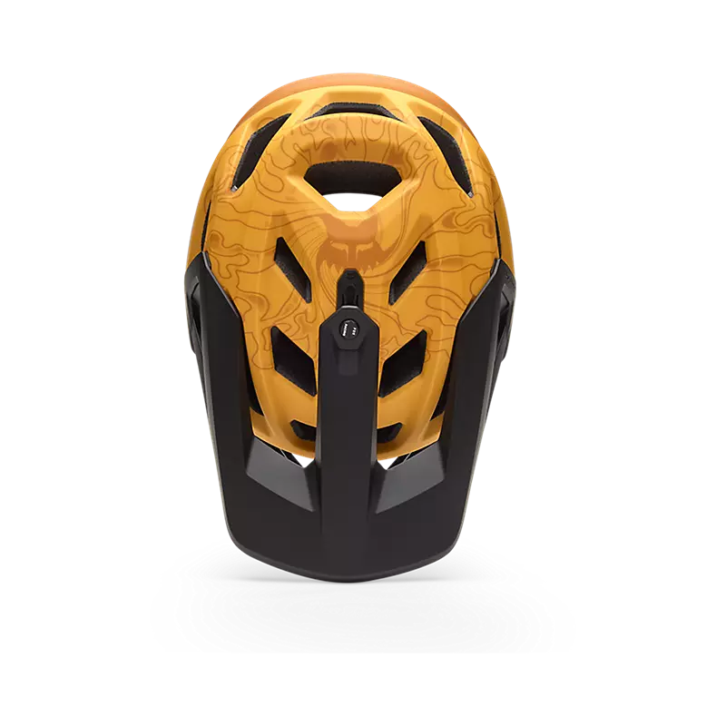 Fox Racing Proframe Full Face Helmet - Frequency - Caramel