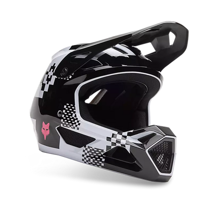 Fox Racing Rampage Full Face Helmet - Digi Image - Youth - Black-White