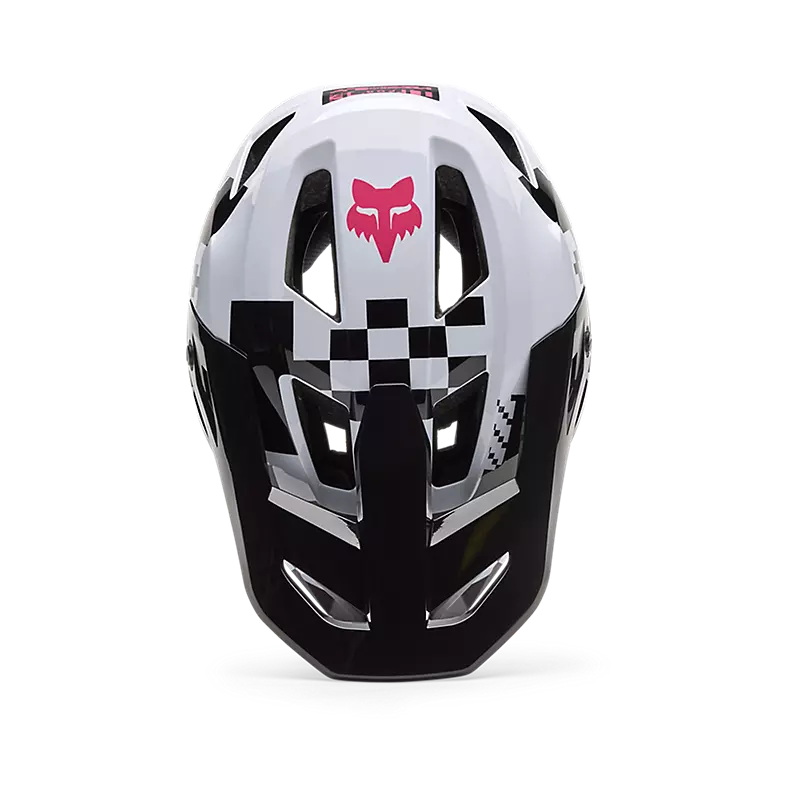 Fox Racing Rampage Full Face Helmet - Digi Image - Youth - Black-White