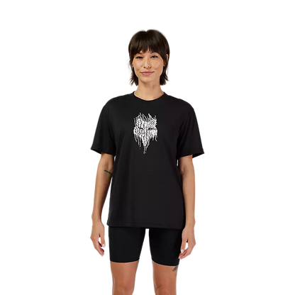 Fox Racing Bark Short Sleeve Tech Tee - Womens - Black