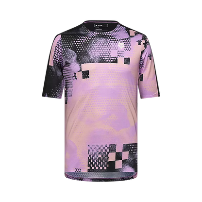 Fox Racing Flexair Ascent Short Sleeve MTB Jersey - Pulse - Desert Rose