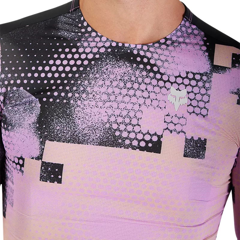 Fox Racing Flexair Ascent Short Sleeve MTB Jersey - Pulse - Desert Rose