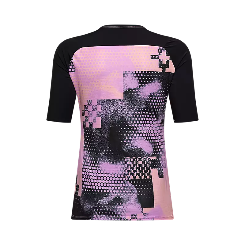 Fox Racing Flexair Ascent Short Sleeve MTB Jersey - Pulse - Womens - Desert Rose