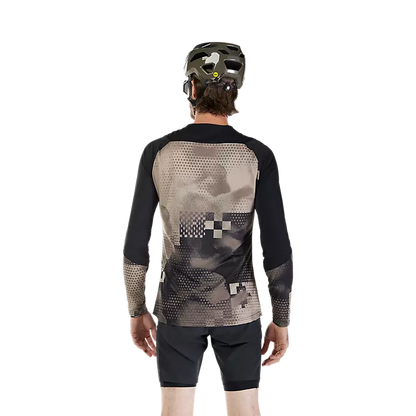 Fox Racing Flexair Ascent Long Sleeve MTB Jersey - Pulse - Sand
