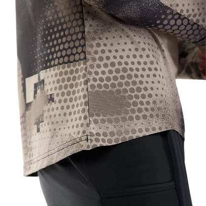 Fox Racing Flexair Ascent Long Sleeve MTB Jersey - Pulse - Sand