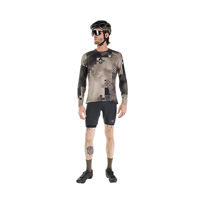 Fox Racing Flexair Ascent Long Sleeve MTB Jersey - Pulse - Sand