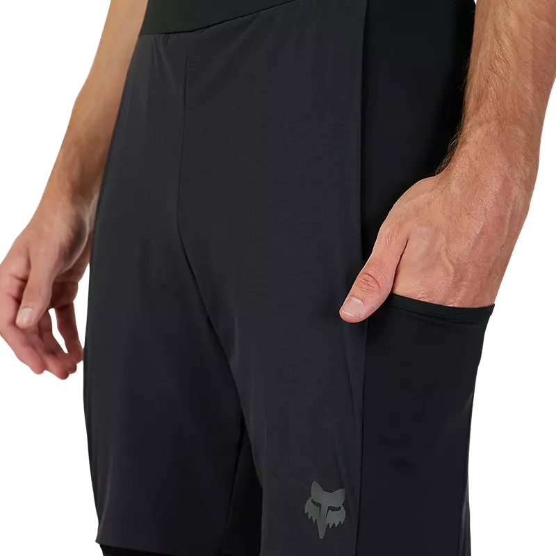 Fox Racing Flexair Ascent Cargo Bib Short - Black