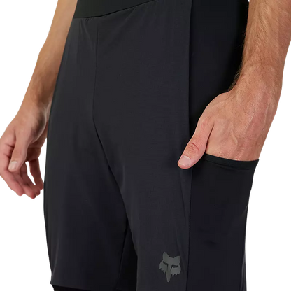 Fox Racing Flexair Ascent Cargo Bib Short - Black