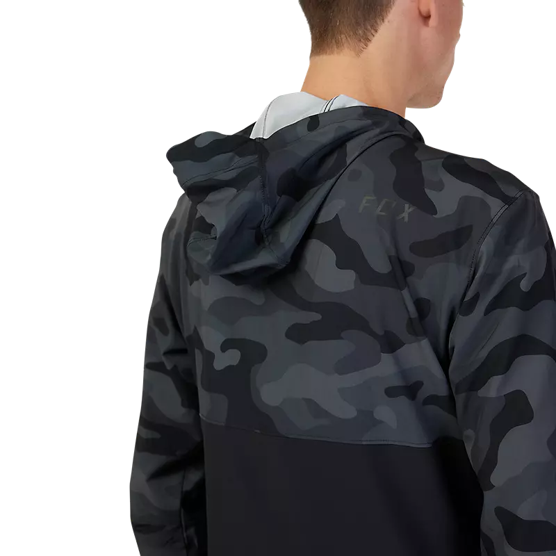 Fox Racing Ranger Wind Pullover - Black Camo