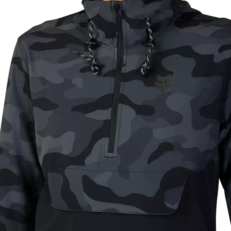 Fox Racing Ranger Wind Pullover - Black Camo