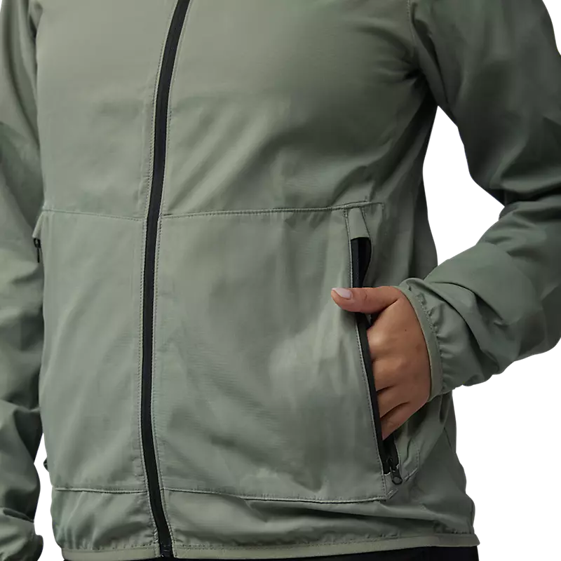 Fox Racing Ranger Wind Jacket - Womens - Moss