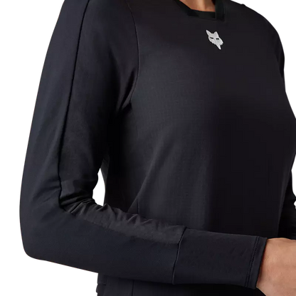 Fox Racing Defend Thermal Long Sleeve MTB Jersey - Womens - Black