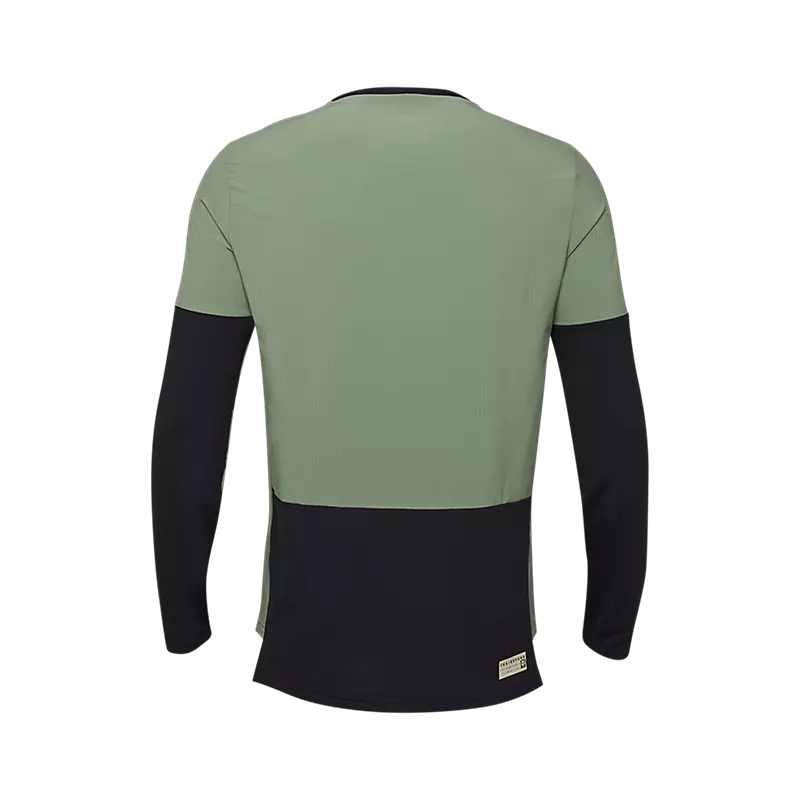 Fox Racing Defend Thermal Long Sleeve MTB Jersey - Moss