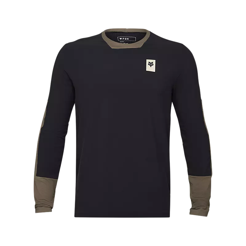 Fox Racing Defend Thermal Long Sleeve MTB Jersey - Ash