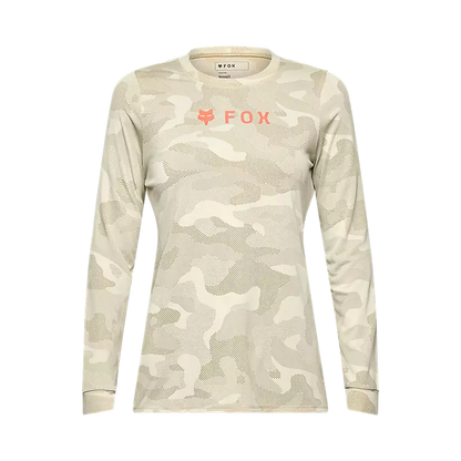 Fox Racing Ranger Tru Dri Long Sleeve MTB Jersey - Womens - Cream