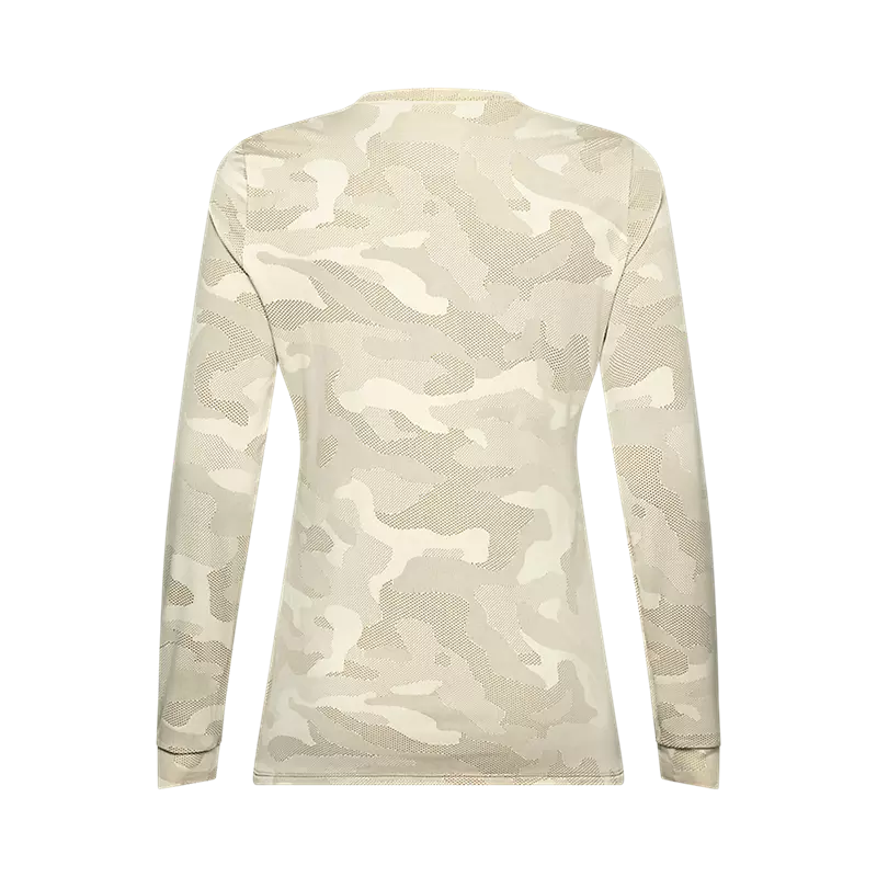 Fox Racing Ranger Tru Dri Long Sleeve MTB Jersey - Womens - Cream