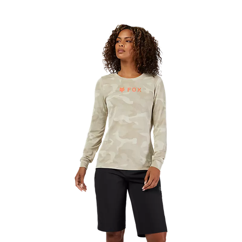 Fox Racing Ranger Tru Dri Long Sleeve MTB Jersey - Womens - Cream