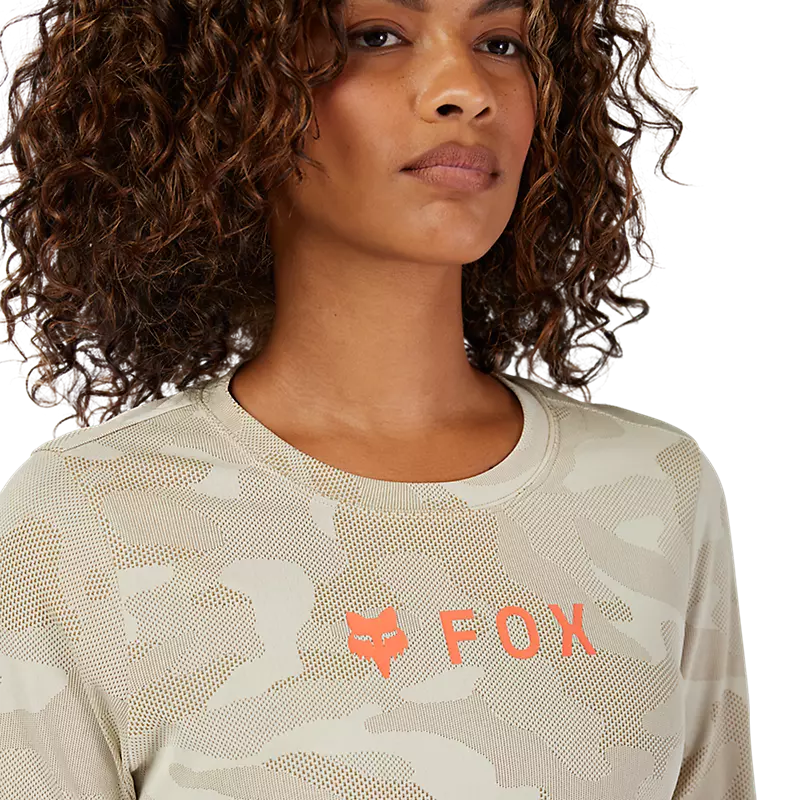 Fox Racing Ranger Tru Dri Long Sleeve MTB Jersey - Womens - Cream