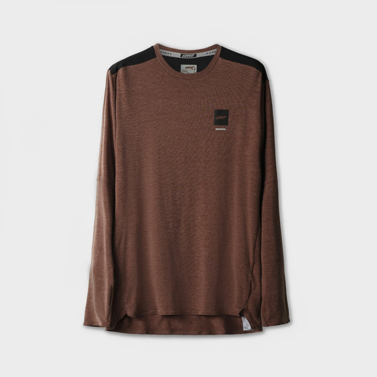Leatt Trail 4.0 Long Sleeve MTB Jersey - Stout Brown