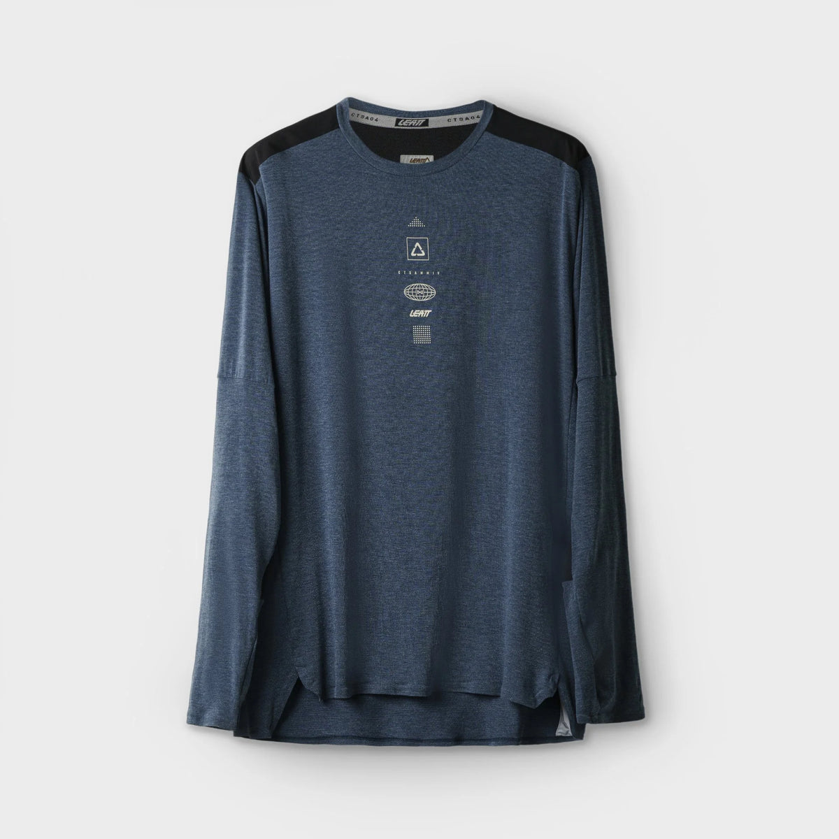 Leatt Trail 4.0 Long Sleeve MTB Jersey - Midnight Blue