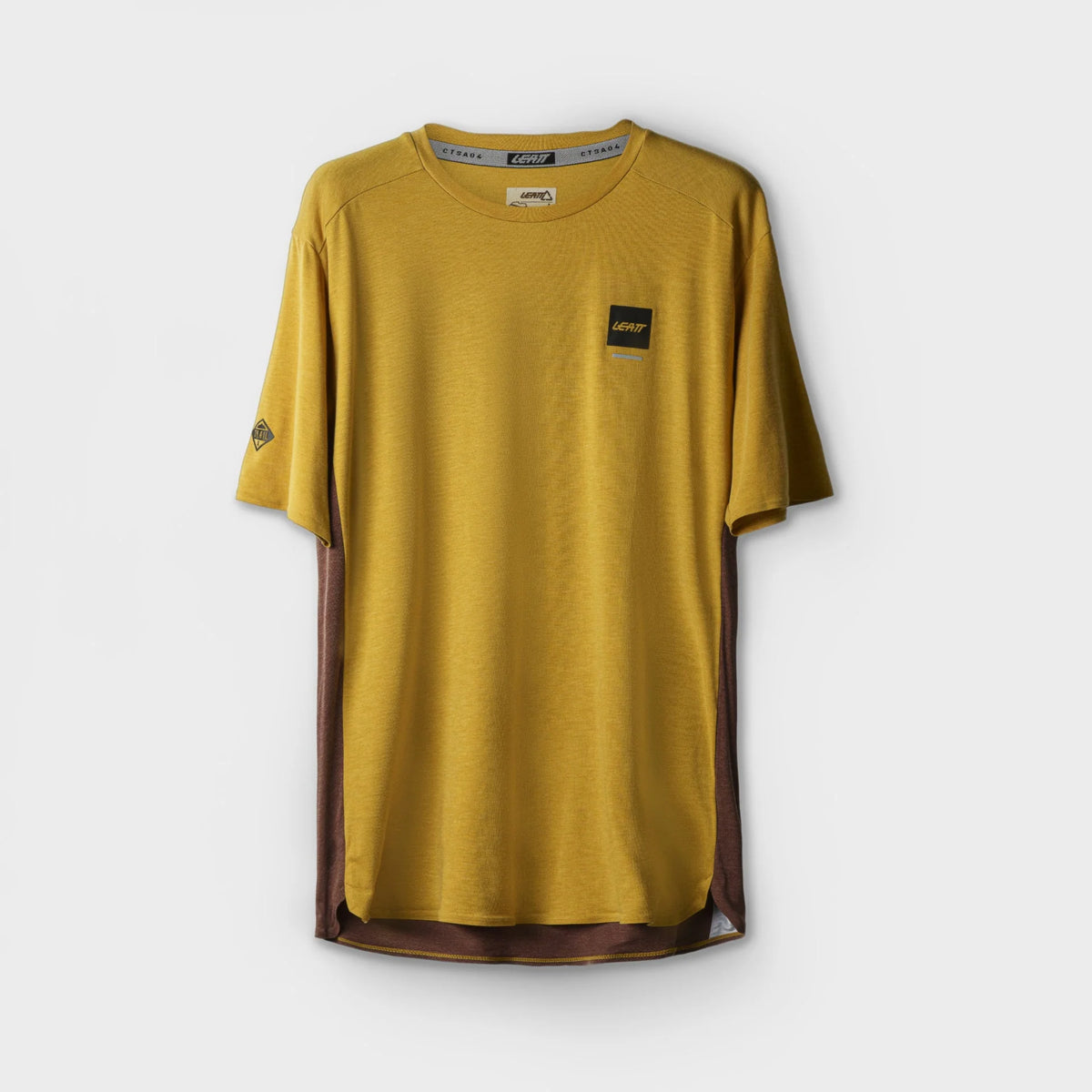 Leatt Trail 4.0 Short Sleeve MTB Jersey - Ochre Yellow