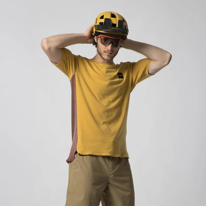 Leatt Trail 4.0 Short Sleeve MTB Jersey - Ochre Yellow