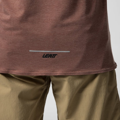Leatt Trail 4.0 Short Sleeve MTB Jersey - Ochre Yellow