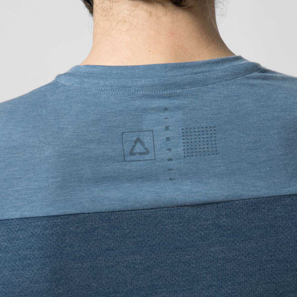 Leatt Trail 4.0 Short Sleeve MTB Jersey - Dusty Blue