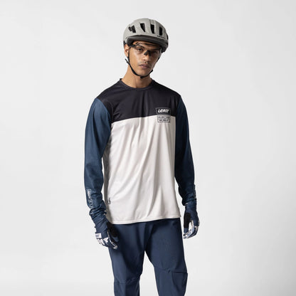 Leatt Trail 3.0 Long Sleeve MTB Jersey - Midnight Blue