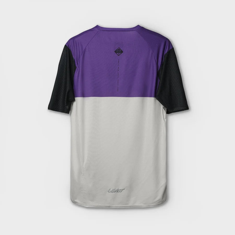 Leatt Trail 3.0 Short Sleeve MTB Jersey - Space Purple