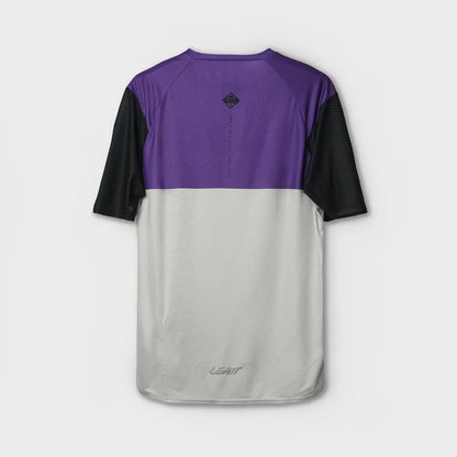 Leatt Trail 3.0 Short Sleeve MTB Jersey - Space Purple