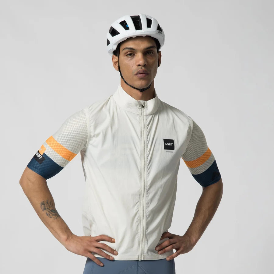 Leatt WindBlock 2.0 MTB Vest - Cream White