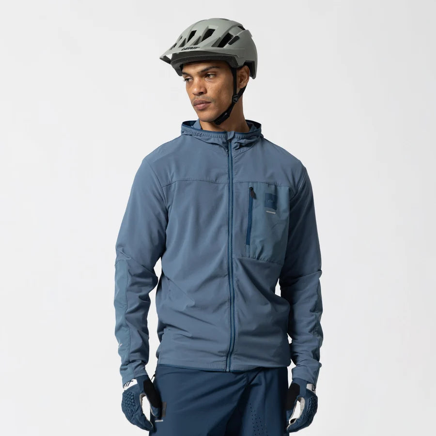 Leatt WindBlock 1.0 MTB Jacket - Dusty Blue