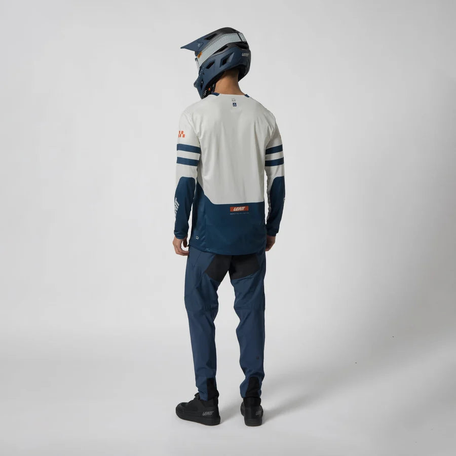 Leatt Gravity 4.0 Long Sleeve MTB Jersey - Midnight Blue