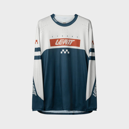 Leatt Gravity 4.0 Long Sleeve MTB Jersey - Midnight Blue