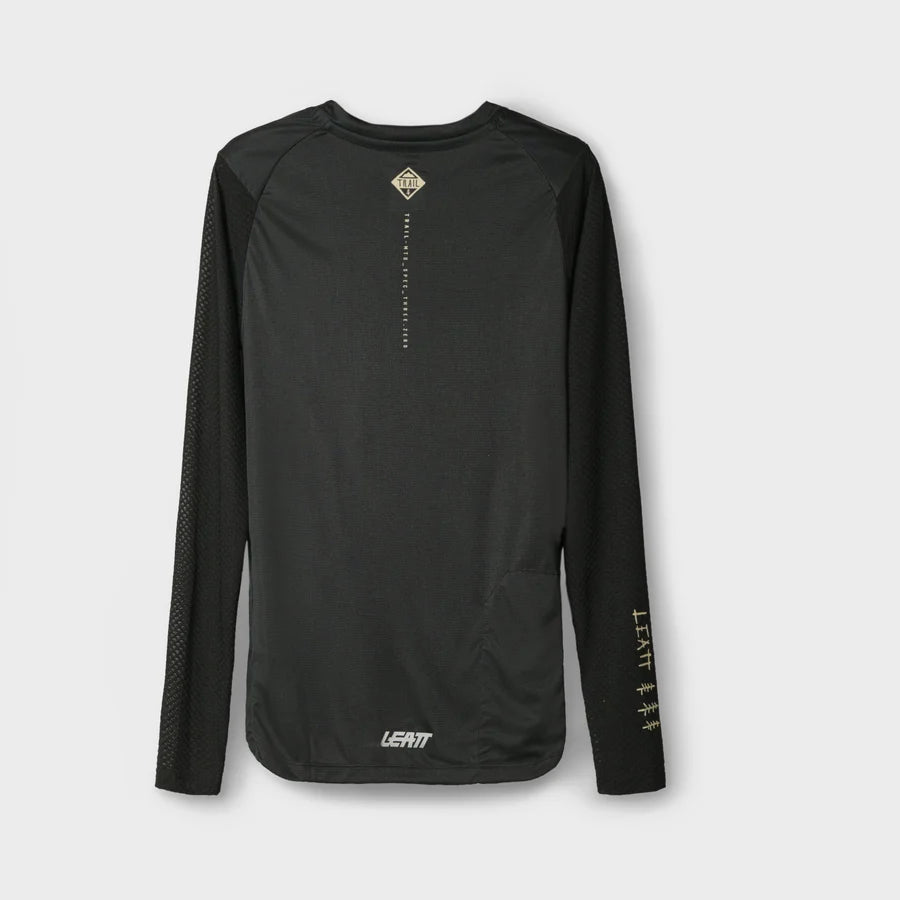 Leatt Trail 3.0 Long Sleeve MTB Jersey - Womens - Full Black
