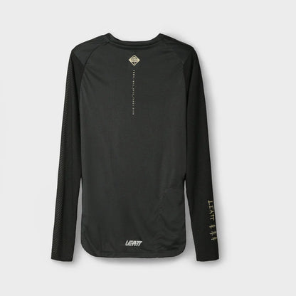 Leatt Trail 3.0 Long Sleeve MTB Jersey - Womens - Full Black