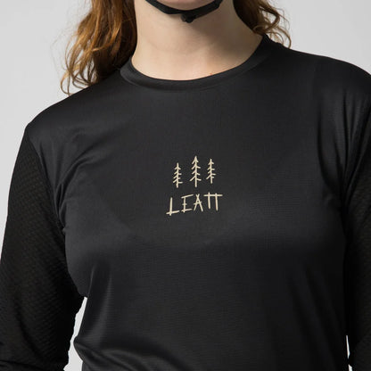 Leatt Trail 3.0 Long Sleeve MTB Jersey - Womens - Full Black
