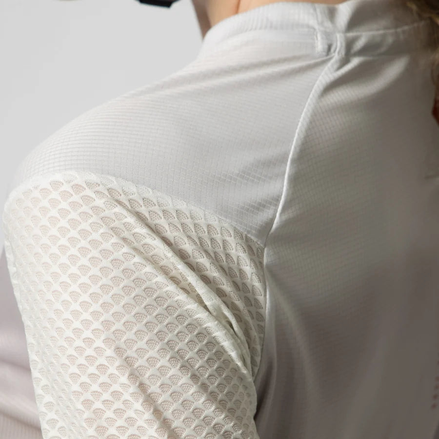 Leatt Trail 3.0 Long Sleeve MTB Jersey - Womens - Fade White