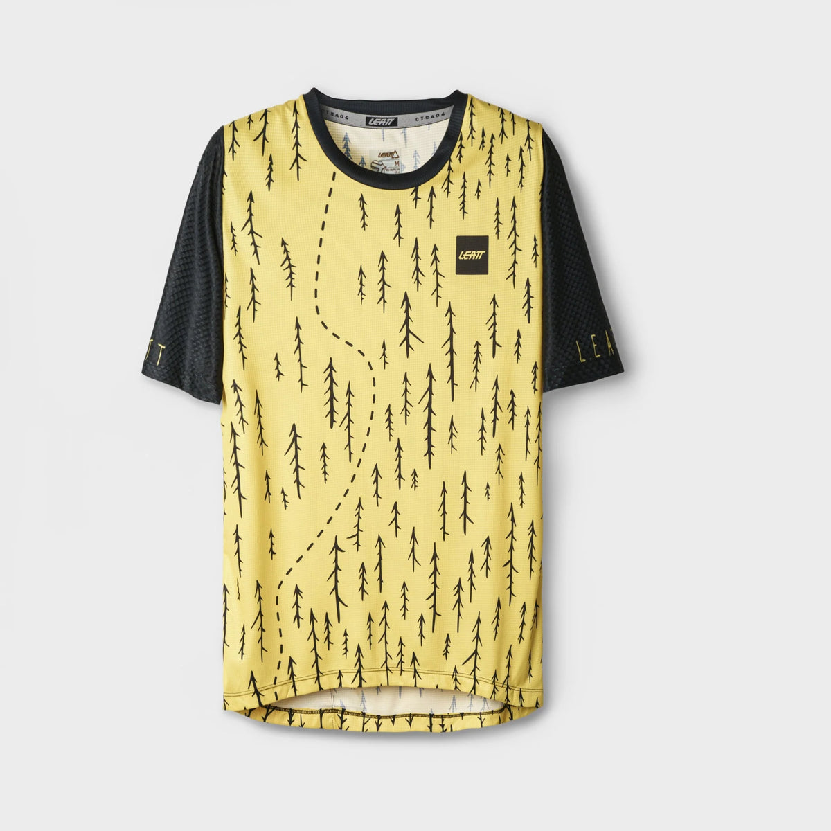 Leatt Trail 3.0 Short Sleeve MTB Jersey - Womens - Trails Yellow