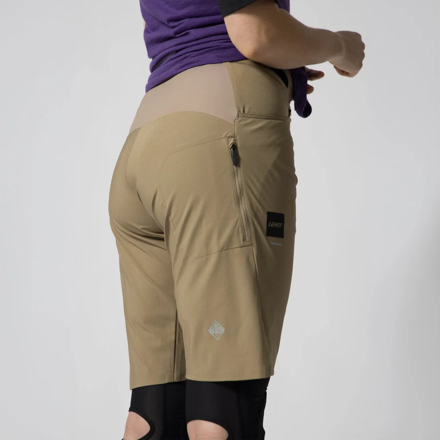 Leatt Trail 2.0 MTB Short - Womens - Worn Khaki