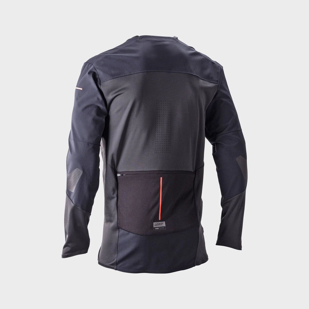 Leatt Trail 6.0 Cargo Long Sleeve MTB Jersey - Ghost Black