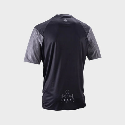 Leatt Trail 3.0 Short Sleeve MTB Jersey - Ghost Black