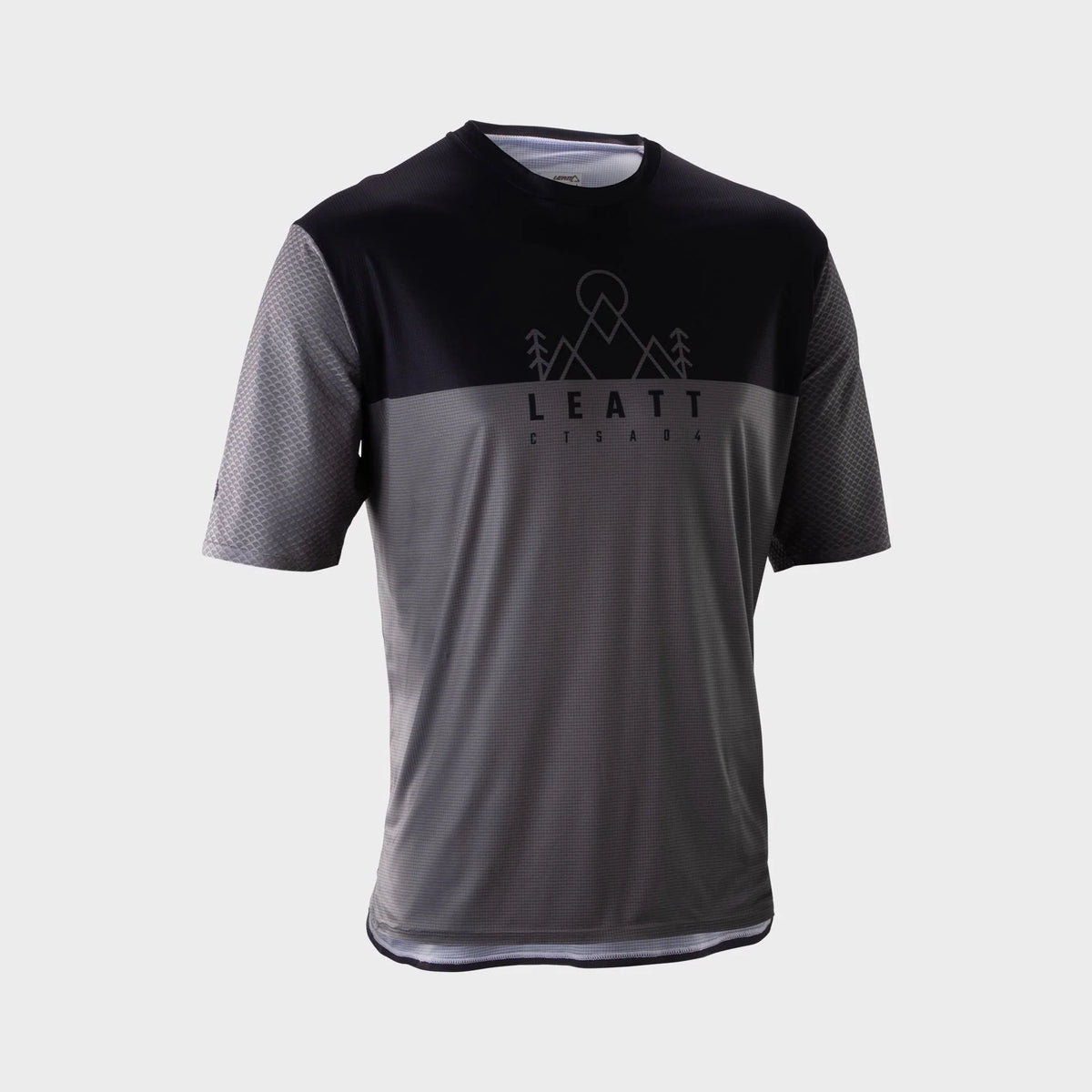 Leatt Trail 3.0 Short Sleeve MTB Jersey - Ghost Black