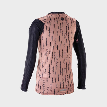 Leatt Trail 3.0 Long Sleeve MTB Jersey - Womens - Trails Pink