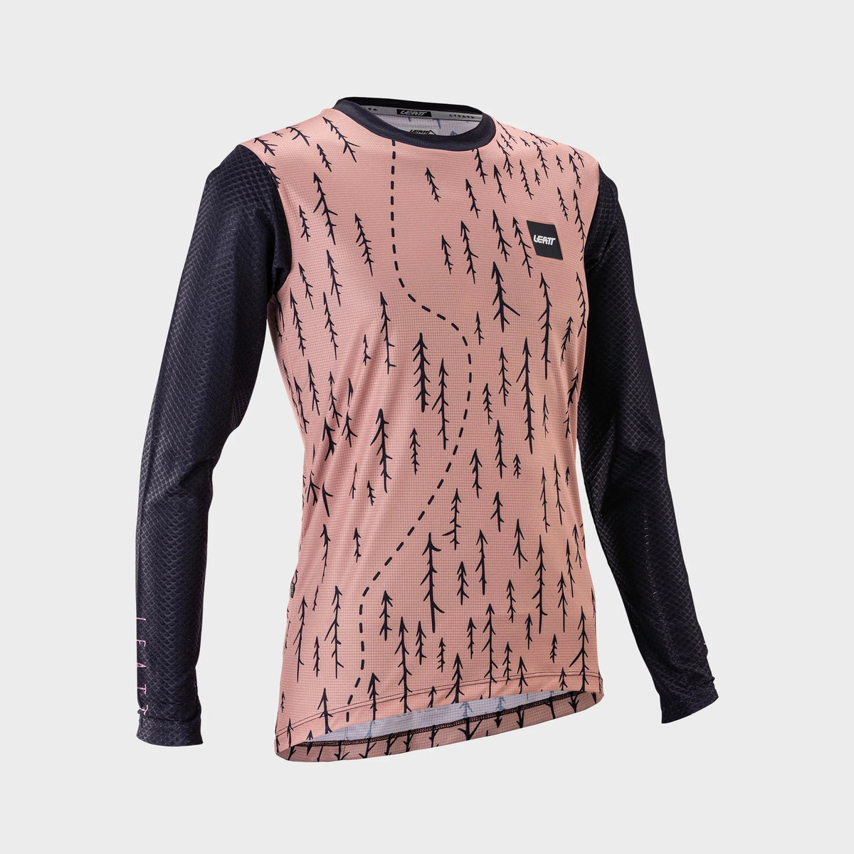 Leatt Trail 3.0 Long Sleeve MTB Jersey - Womens - Trails Pink