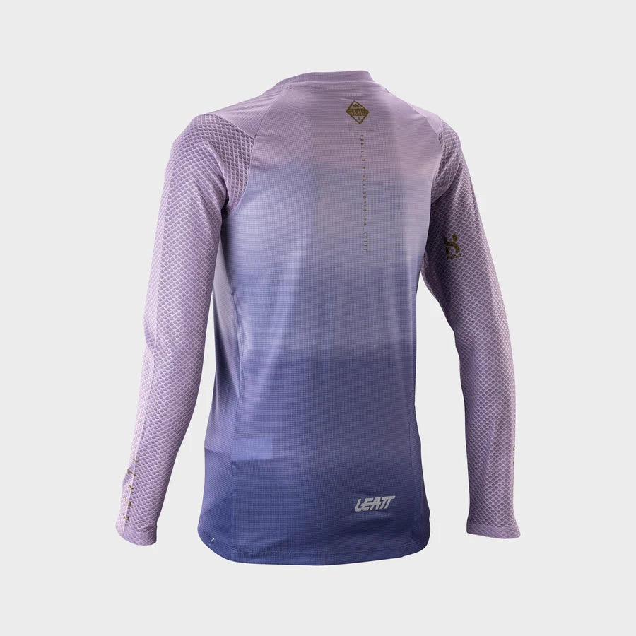 Leatt Trail 3.0 Long Sleeve MTB Jersey - Womens - Cosmic Blue