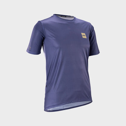 Leatt Trail 3.0 Short Sleeve MTB Jersey - Womens - Cosmic Blue
