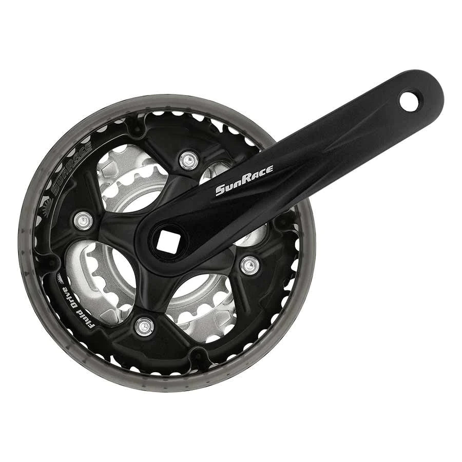 Sunrace FCM500 8 Spd Square Taper MTB Crankset