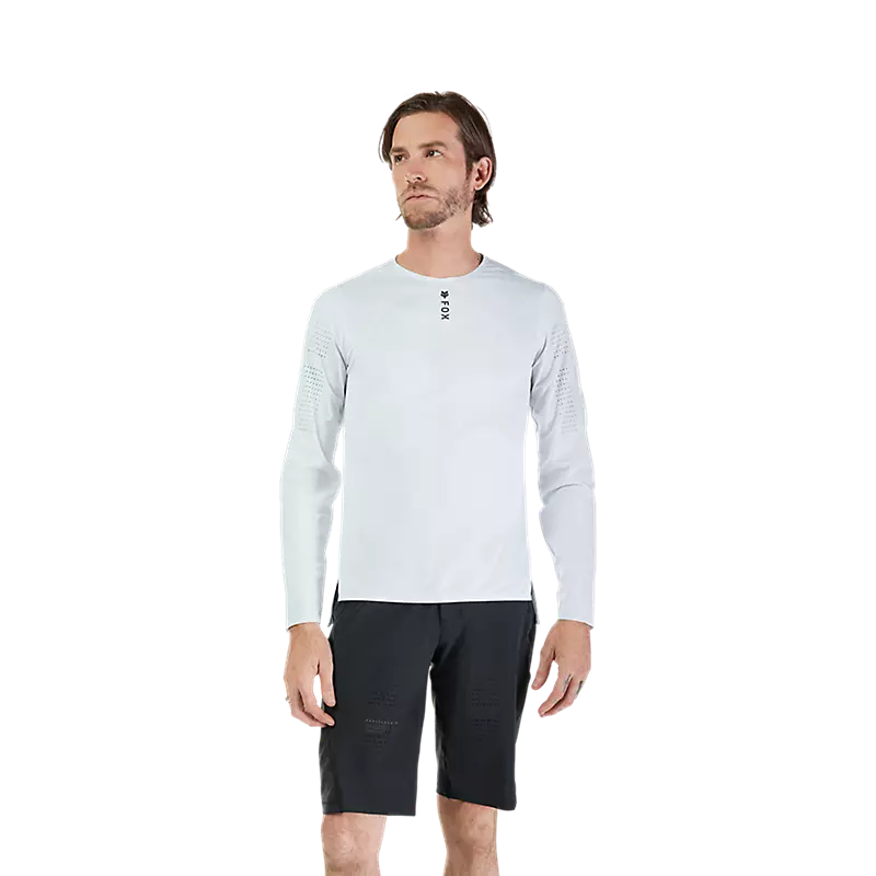 Fox Racing Flexair Pro Long Sleeve MTB Jersey - Pale Blue